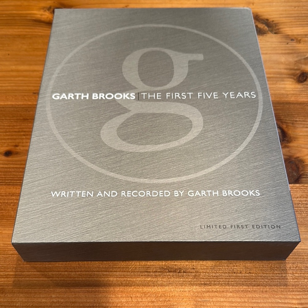 Garth Brooks ‘The First Five Years’ Media Case Book And CD’s Limited 1st Edition